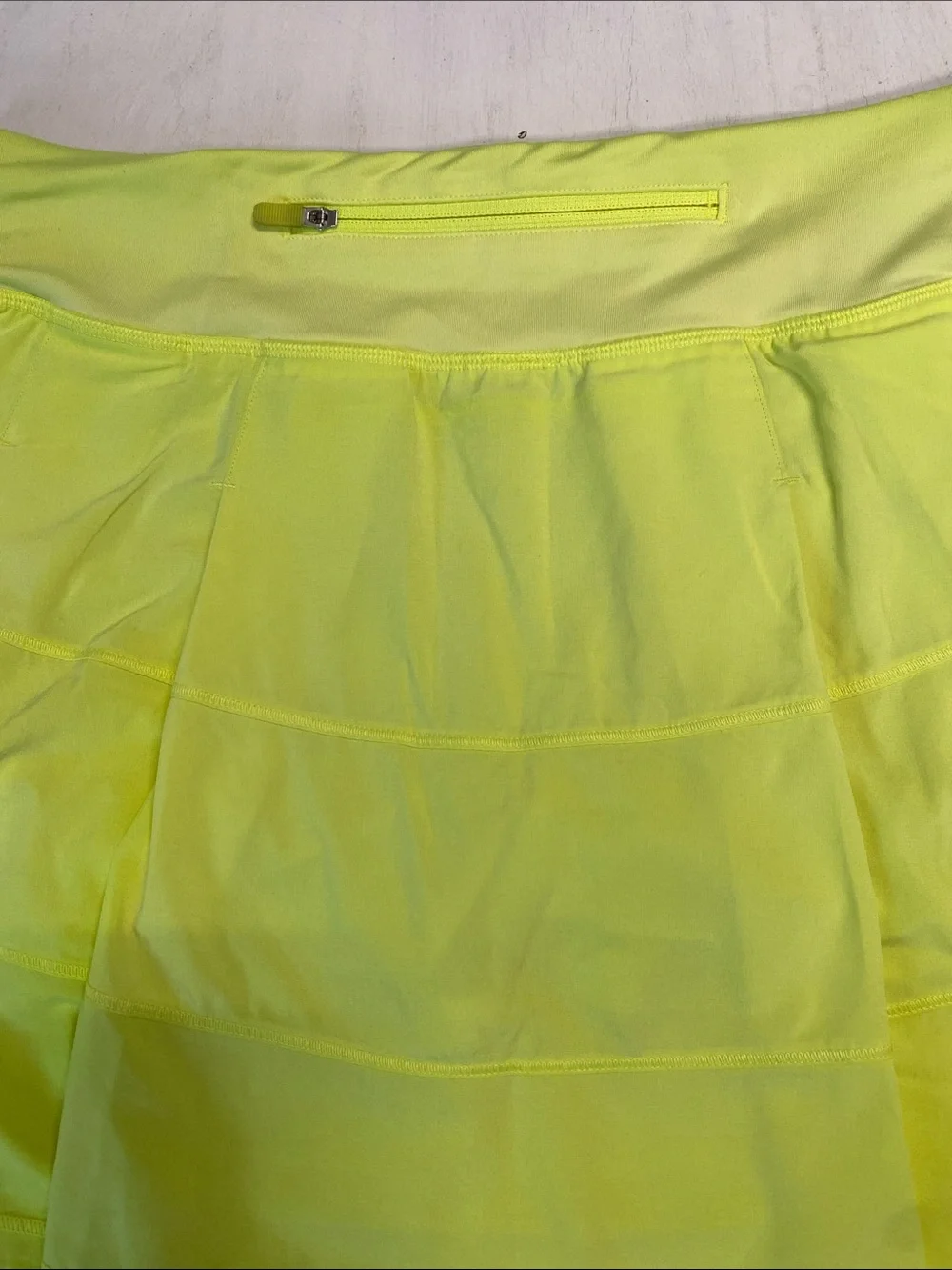 lululemon athletica Neon Yellow Women's Skort